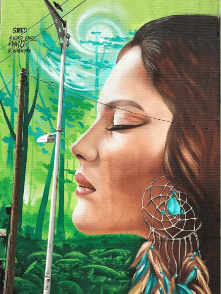 Mural Caminos para la paz